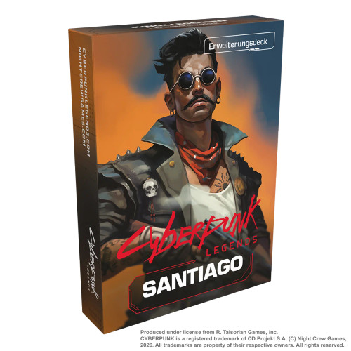 Santiago - Cyberpunk Legends: Into the Night (DE) (Erweiterungsdeck)