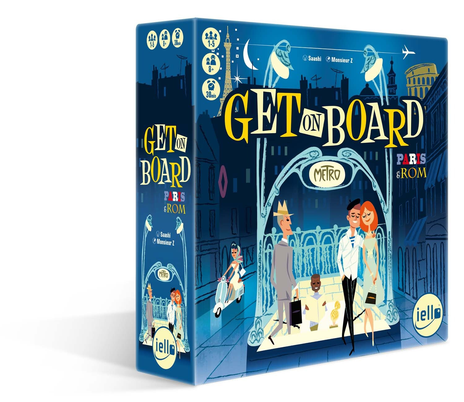 Get on Board: Paris & Rom