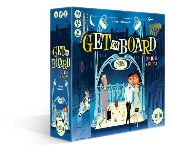 Get on Board: Paris & Rom