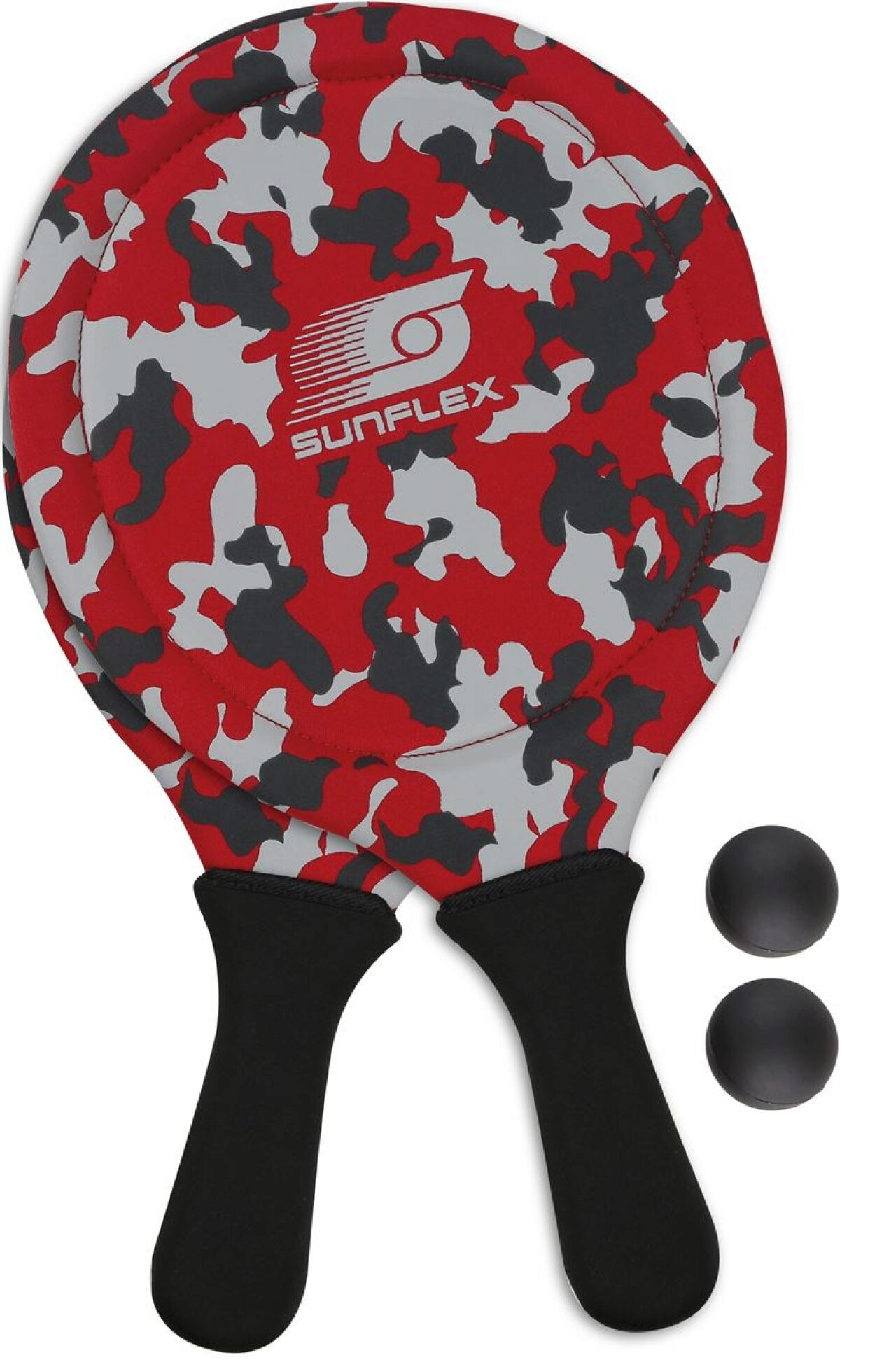 SUNFLEX BEACHBALL SET CAMO RED