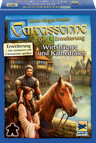 Carcassonne: Wirtshäuser und Kathedralen (Die 1. Erweiterung)
