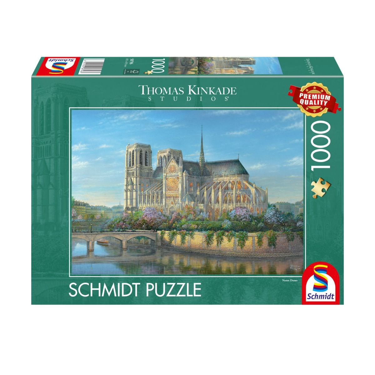 Thomas Kinkade Studios: Notre Dame, 1.000 Teile Puzzle