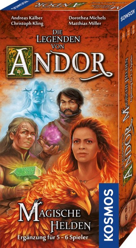 Die Legenden von Andor - Magische Helden (Ergänzung für 5-6 Spieler)