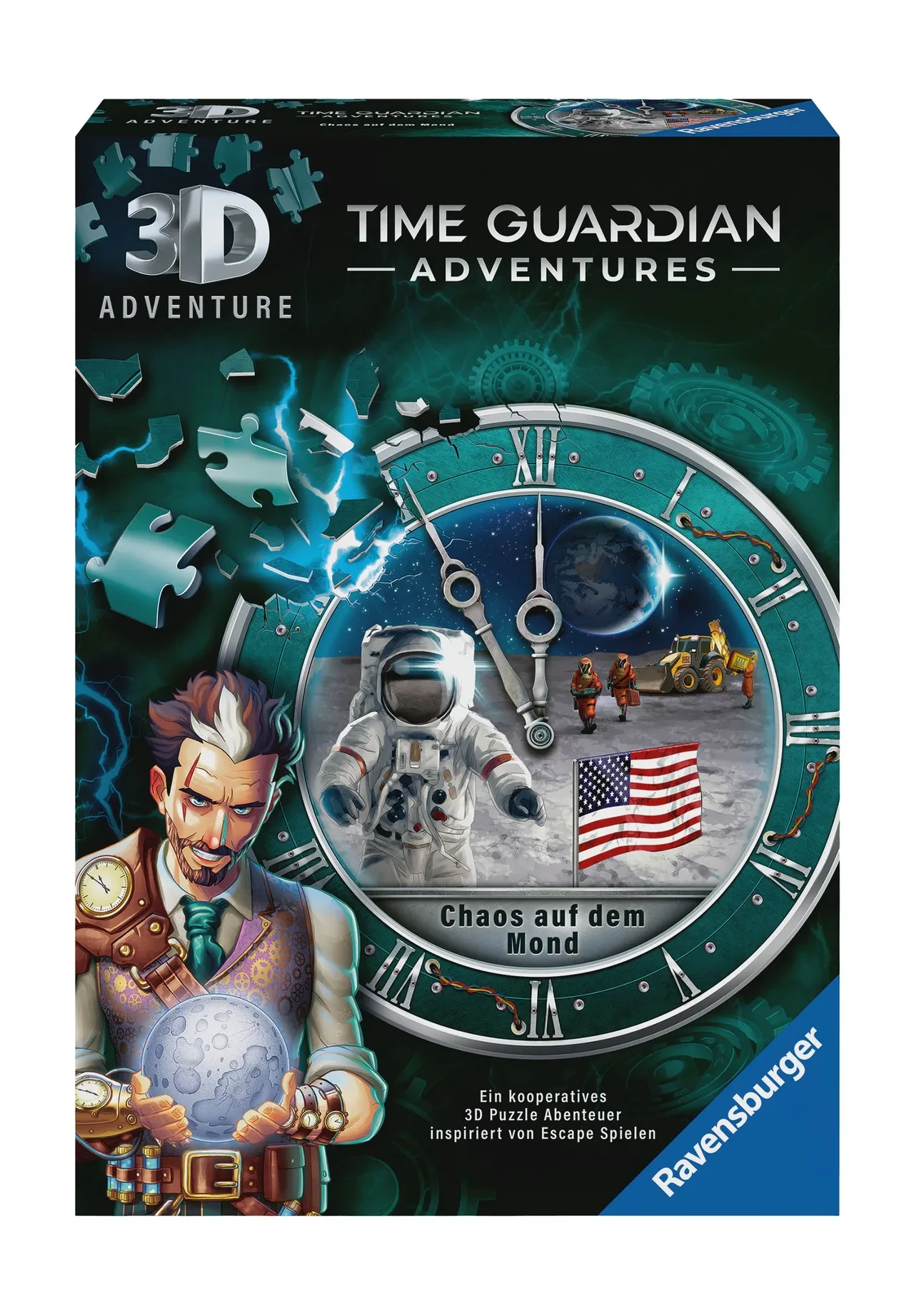 3D Adventure: TIME GUARDIAN ADVENTURES - Chaos auf dem Mond