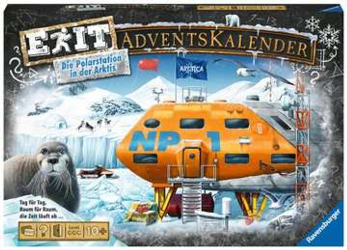 Die Polarstation in der Arktis - Exit Adventskalender (Ravensburger)
