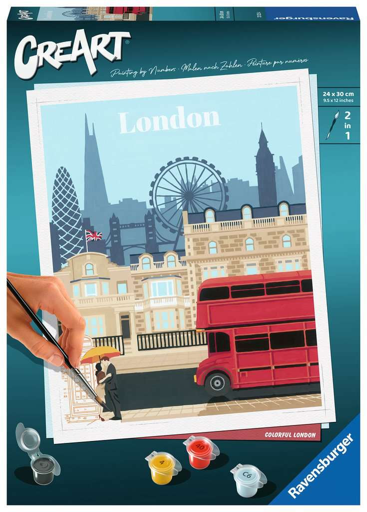 CreArt Farbenfrohes London