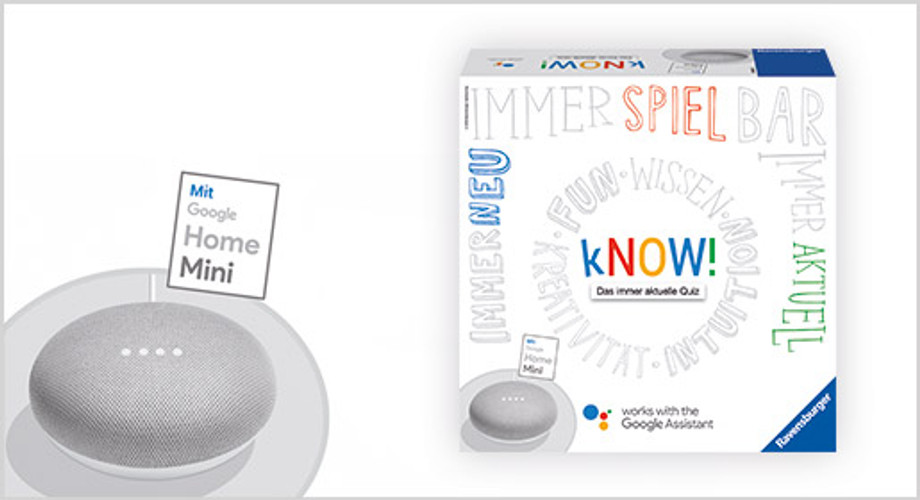 kNOW! mit Google Home Mini
