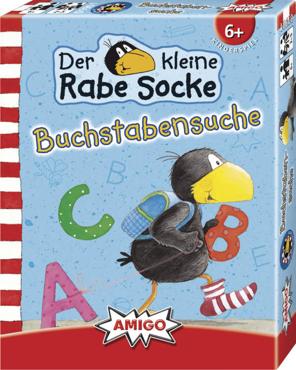 Der kleine Rabe Socke - Buchstabensuche