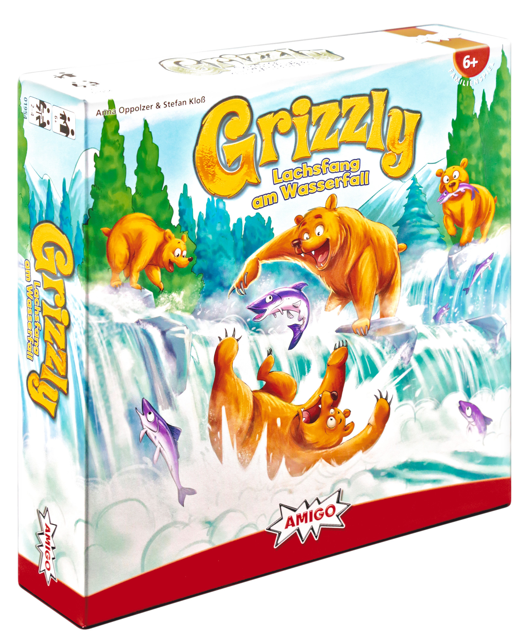 Grizzly - Lachsfang am Wasserfall