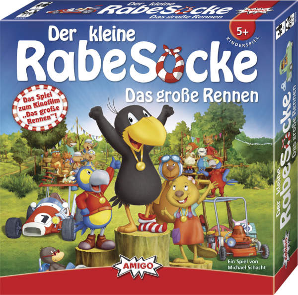 Der kleiner Rabe Socke - Das große Rennen