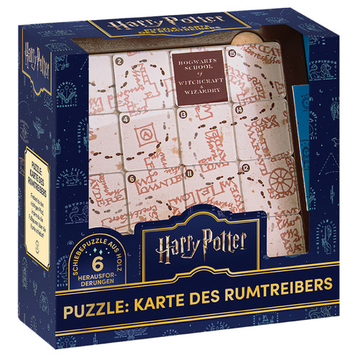 Harry Potter – Puzzle: Die Karte des Rumtreibers