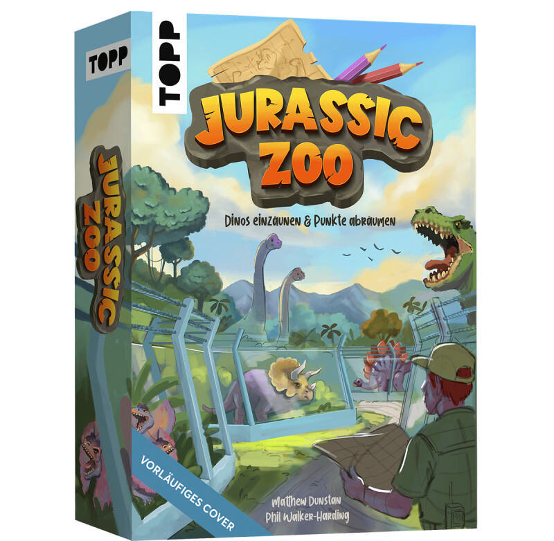 Jurassic Zoo - Dinos einzäunen & Punkte abräumen