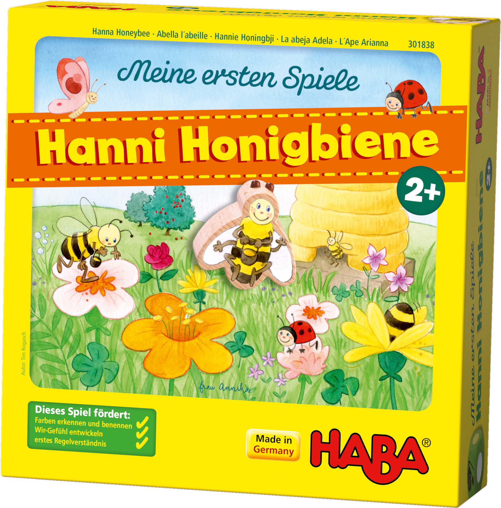 Meine ersten Spiele: Hanni Honigbiene
