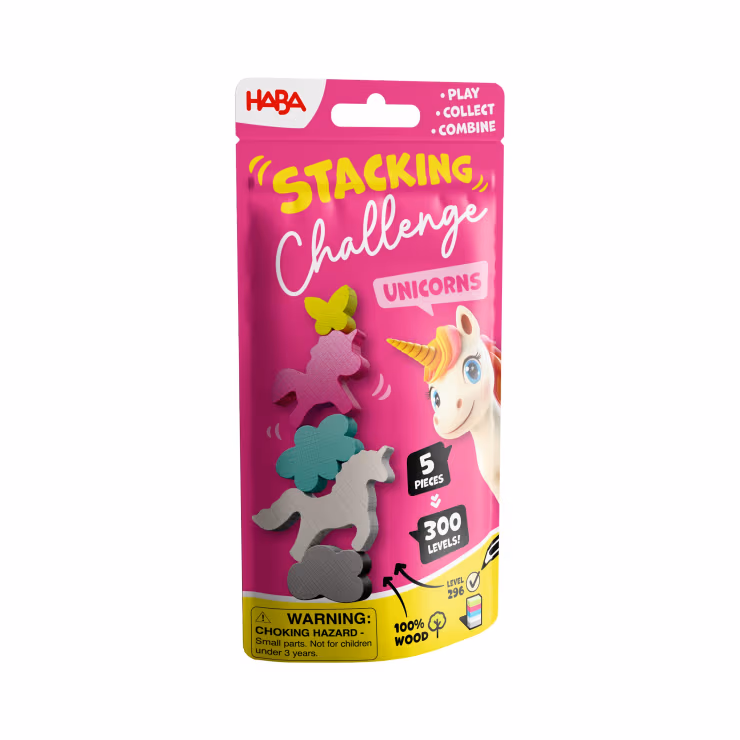 Stacking Challenge – Thema Unicorns