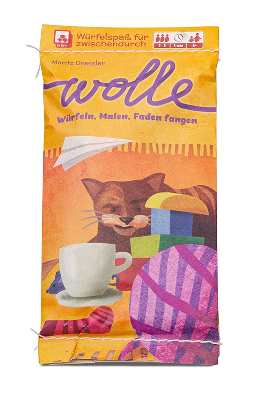 Wolle – Würfeln, Malen, Faden fangen (MINNY)