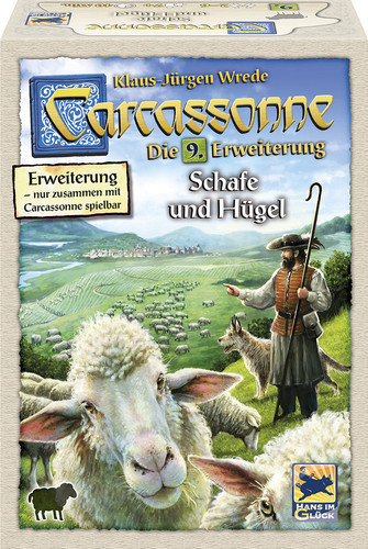 Carcassonne: Schafe und Hügel (Die 9. Erweiterung)