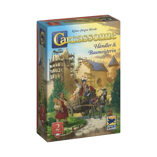 Carcassonne – Händler & Baumeisterin (Erw. 2)