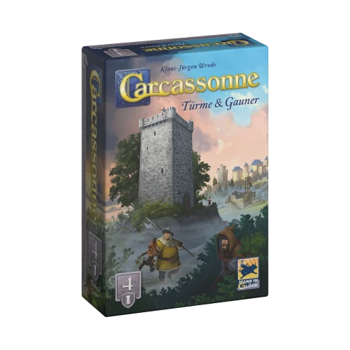 Carcassonne – Türme & Gauner (Erw. 4)
