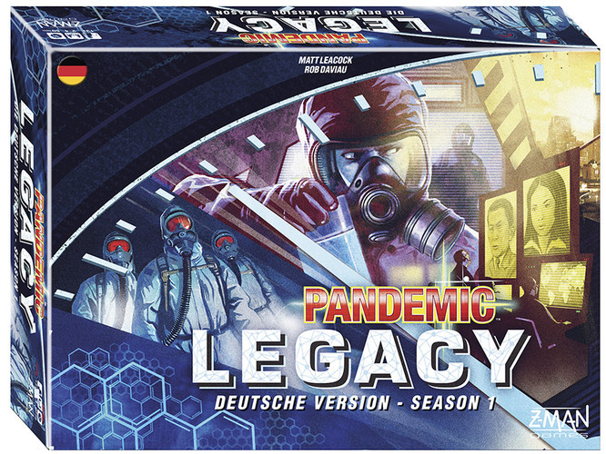 Pandemic Legacy: Deutsche Version - Season 1 (BLAU)