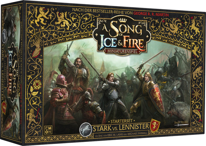 A Song of Ice and Fire: Miniaturenspiel - Stark vs. Lennister (Starterset)