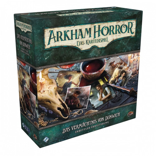 Arkham Horror - Das Kartenspiel: DAS VERMÄCHTNIS VON DUNWICH (Ermittler-Erweiterung)