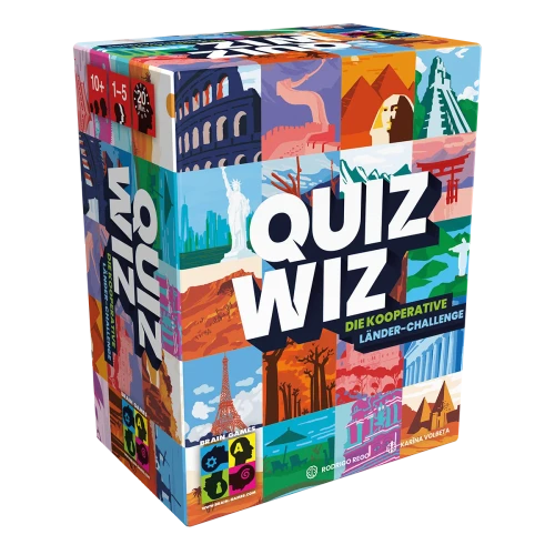 QuizWiz: Die kooperative Länder-Challenge