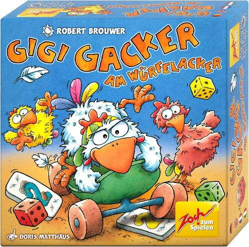 Gigi Gacker am Würfelacker (multilingual)