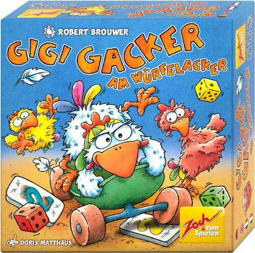 Gigi Gacker am Würfelacker (multilingual)