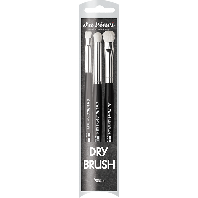 Dry Brush Set (3 Pinsel)