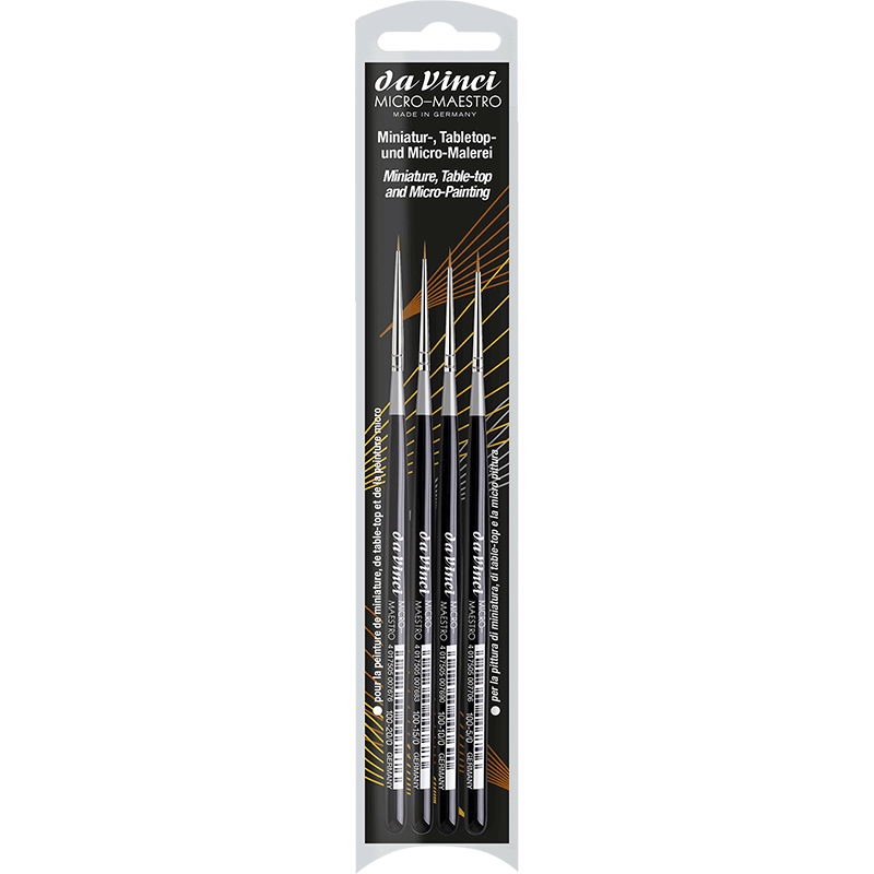MICRO-MAESTRO Set 100 (4 Pinsel)