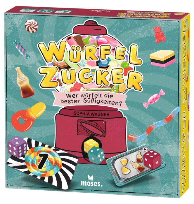 Würfel Zucker - Wer würfelt die besten Süßigkeiten?