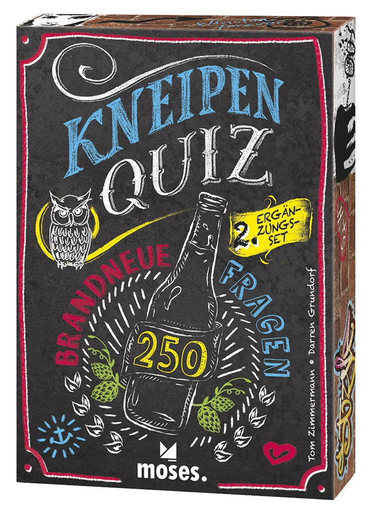Kneipenquiz - 250 brandneue Fragen (2. Ergänzungs-Set)