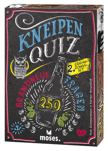 Kneipenquiz - 250 brandneue Fragen (2. Ergänzungs-Set)