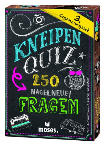 Kneipenquiz - 250 nagelneue Fragen (3. Ergänzungs-Set) 
