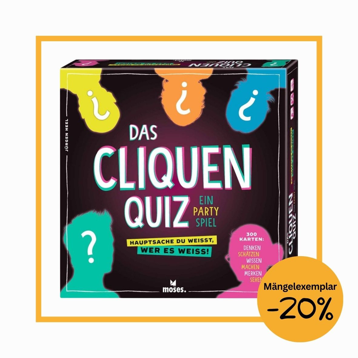 Das Cliquenquiz (DE) #Mängelexemplar#
