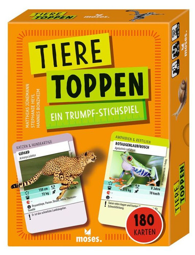 Tiere Toppen - Ein Trumpf-Stichspiel