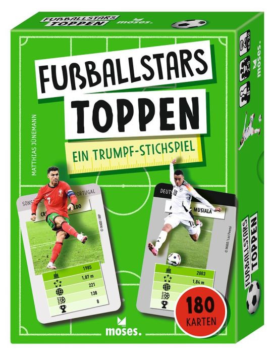 Fußballstars Toppen - Ein Trumpf-Stichspiel