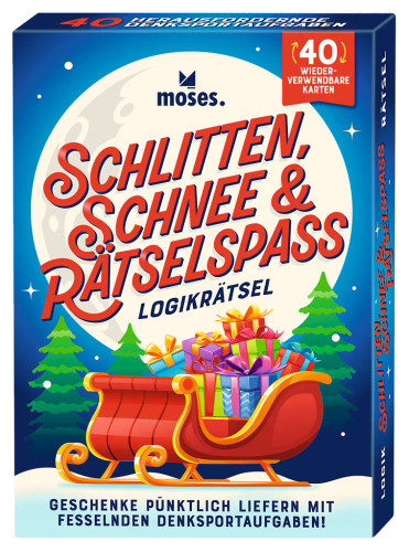 Schlitten, Schnee & Rätselspaß
