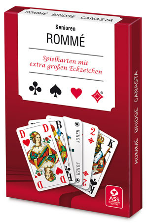 Senioren Rommé (Französisches Bild)