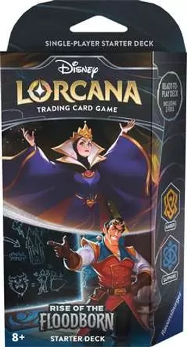 Starter Deck Amber/Sapphire - Disney Lorcana Chapter 2 Rise of the Floodborn - (EN)