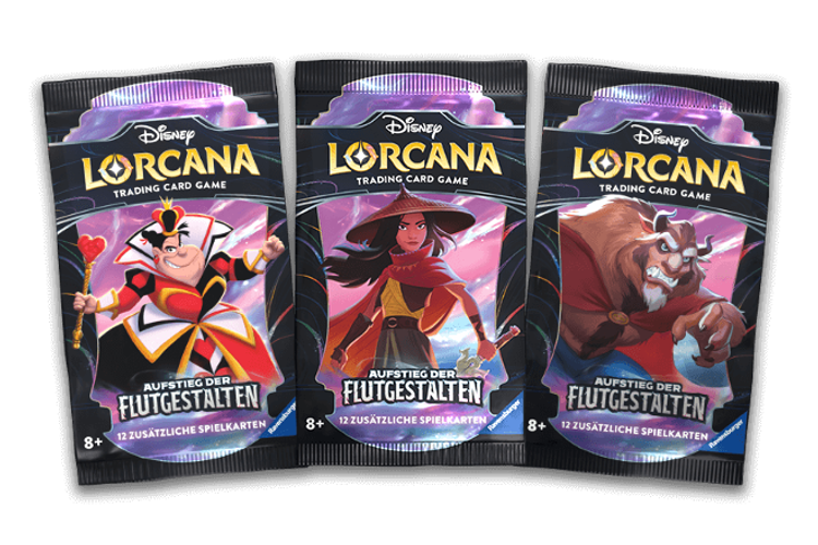 Booster Pack - Einzelpack - Disney Lorcana Kapitel 2 Aufstieg der Flutgestalten - (DE)
