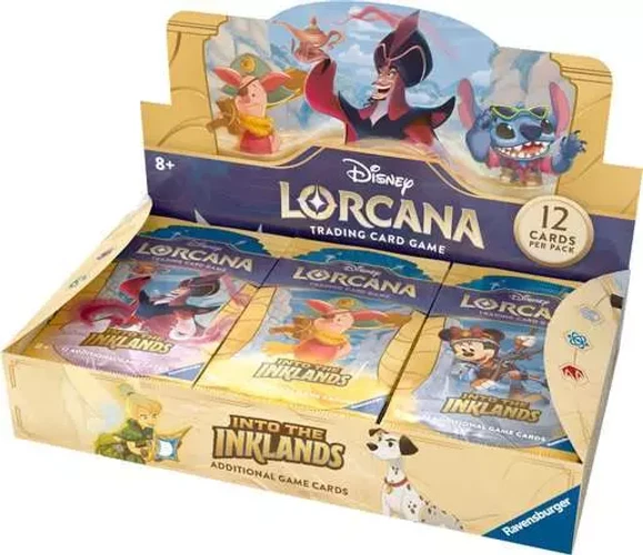 Die Tintenlande - Booster Display mit 24 Booster Packs - Lorcana Kapitel 3 - (DE)