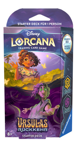Ursulas Rückkehr - Starter Deck Bernstein/Amethyst - Disney Lorcana Kapitel 4 - (DE)