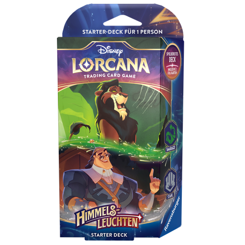 Himmelsleuchten - Starter Deck Smaragd/Stahl - Disney Lorcana Kapitel 5 (DE)