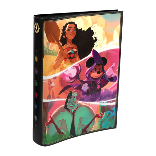 9-Fächer Sammelalbum - Disney Lorcana TCG Kartenrückseiten - Himmelsleuchten - Lorcana Kapitel 5