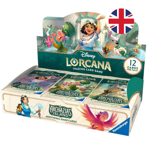 Archazia’s Island - Booster Display mit 24 Booster Packs - Disney Lorcana Chapter 7 (EN)