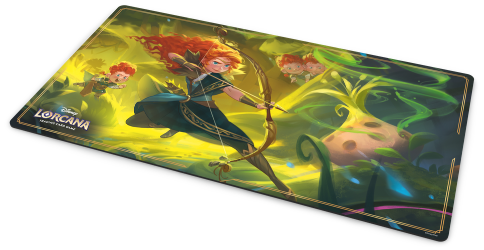 Unbekannte Wildnis - Spielmatte Merida - Disney Lorcana Kapitel 12