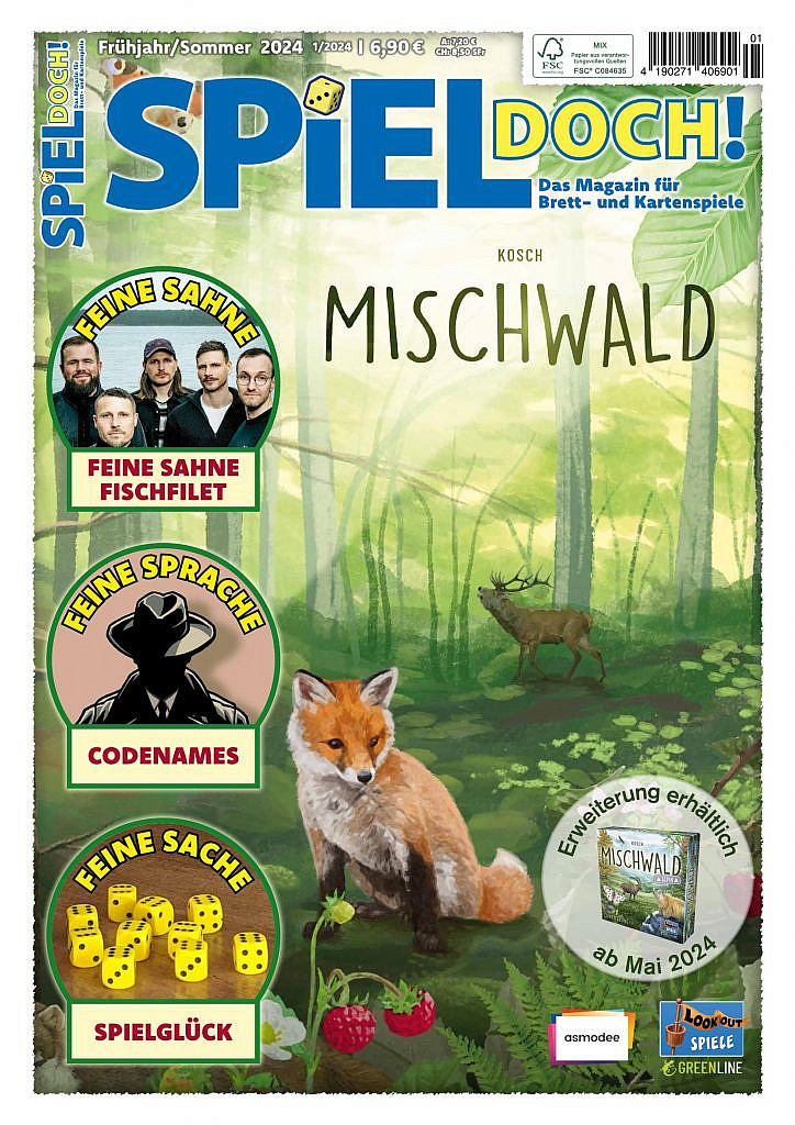 Spiel doch! Das Magazin für Brett- und Kartenspiele  (Frühjahr/Sommer) 2024