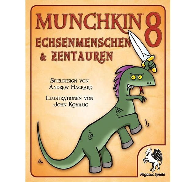 Munchkin 8: Echsenmenschen & Zentauren