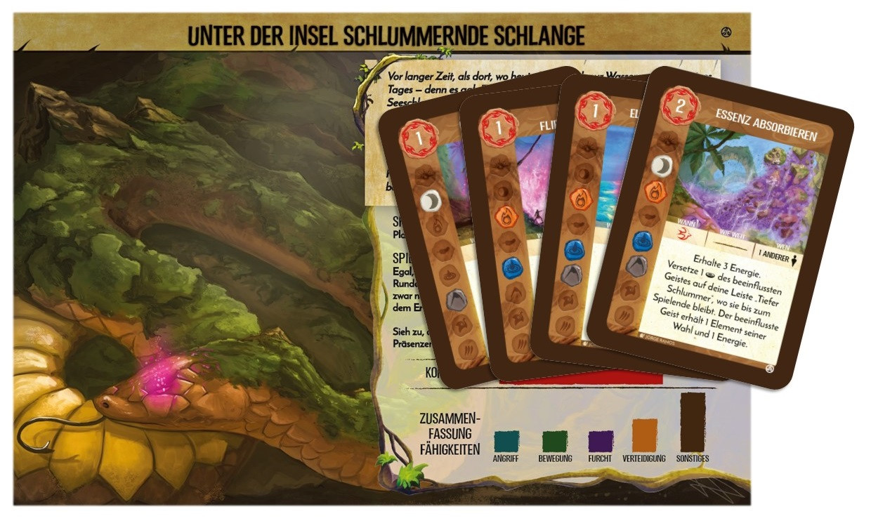 Spirit Island: Unter der Insel schlummernde Schlange (Mini-Erweiterung)